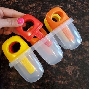 Colorful Popsicle molds